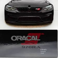 Oracal 970RA-070 Gloss Black, rozmer 1,52m x 3,1m 1