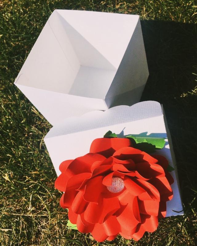 Darčeková krabička - Red Poppy