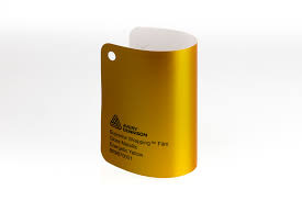 Avery Satin Metallic Energetic Yellow, rozmer 1,52m x 1m