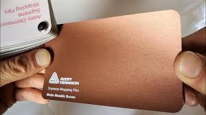 Avery Brown Matte Metallic, rozmer 1,52m x 4,5m