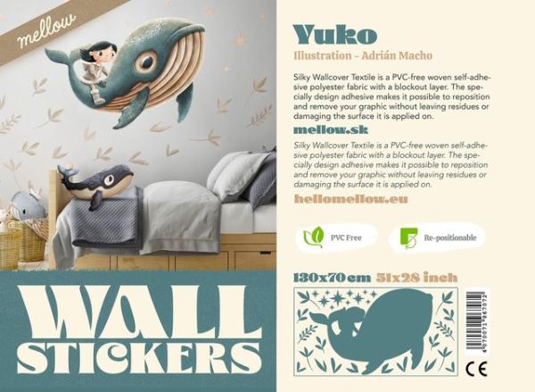 YUKO L_Coala Silky Wallcover Textile - samolepiace tkané tapety