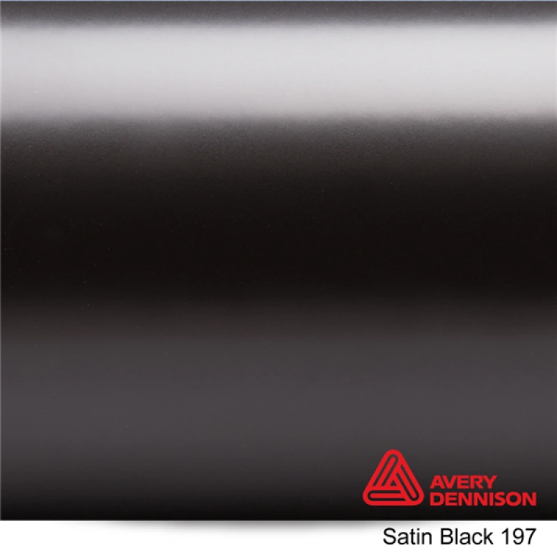 Avery Satin Black, rozmer 1,52m x 0,4m