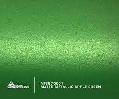 Avery Apple Green Matte Metallic, rozmer 1,52m x 3m