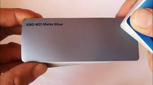3M 1080-M21 Matte Silver, rozmer 1,52m x 0,8m